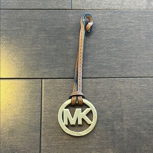 Michael Kors Gold and Tan Bag Hanger